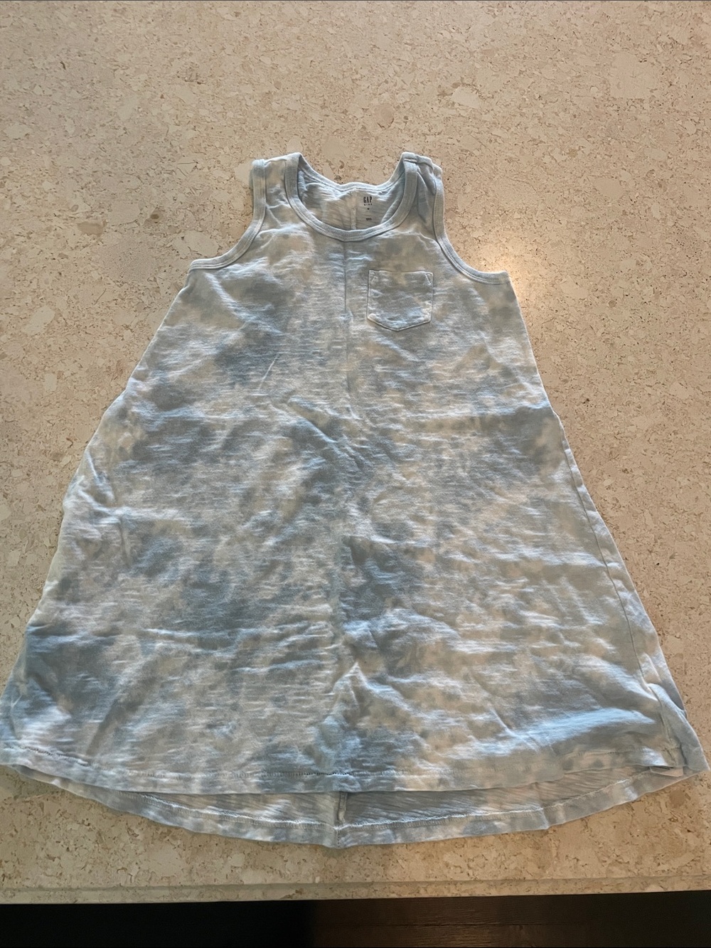 GAP Light Blue Sleeveless Kids Nightgown